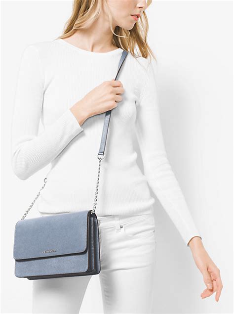 daniela saffiano crossbody bag